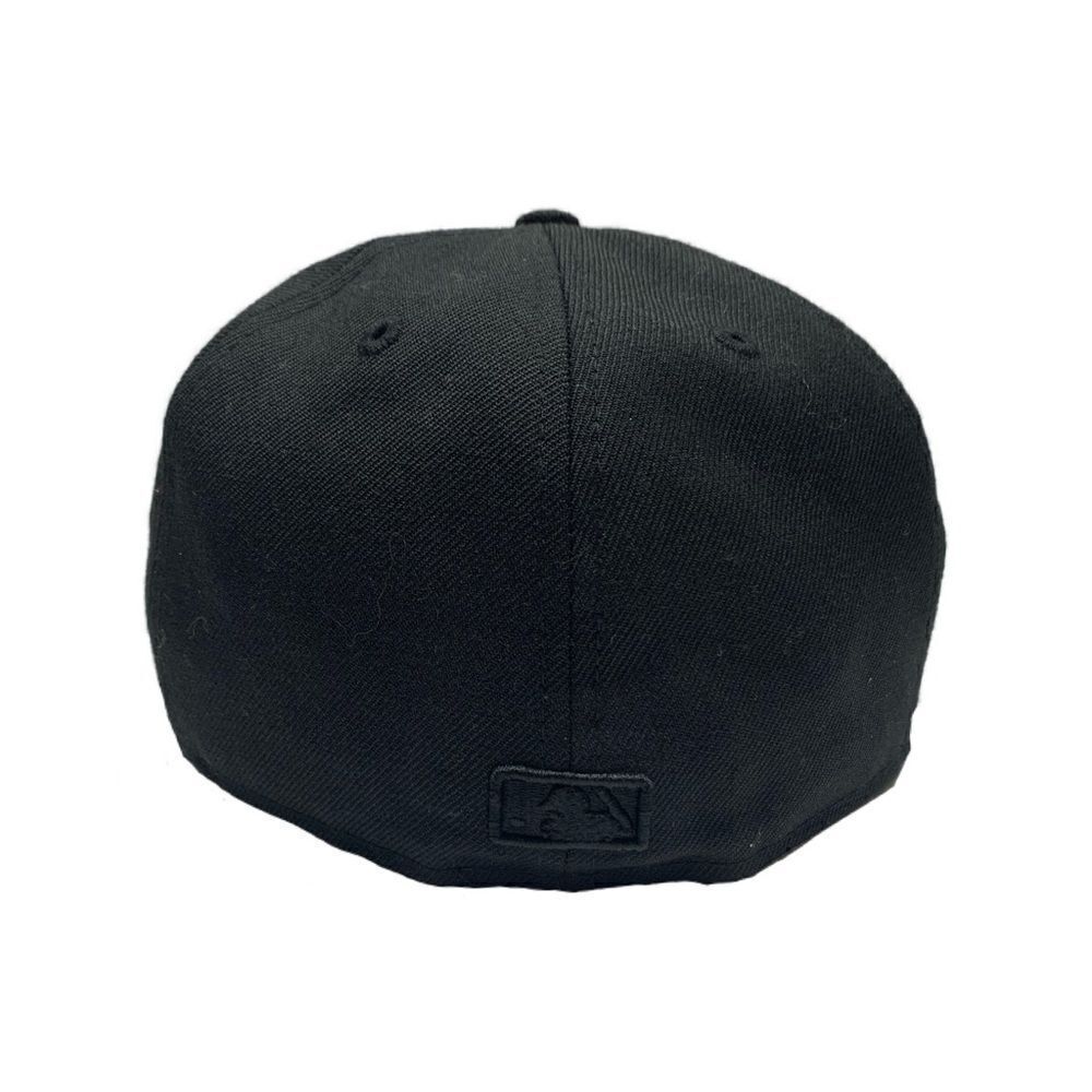 NEW ERA BREWERS BASIC BLACKOUT 59FIFTY - Picture 3 of 14